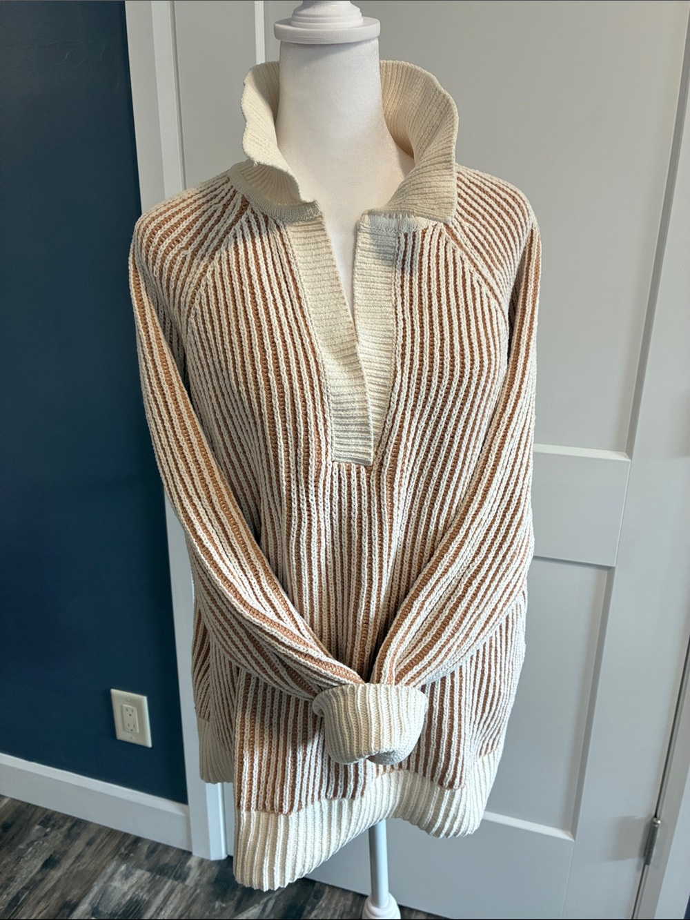 Aerie Sugar Rush Chenille Sweater - small